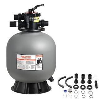 VEVOR Σύστημα Φίλτρου Άμμου Πισίνας 508mm με 7-Δρόμους Βαλβίδας για...
