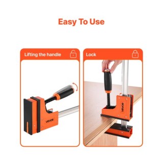 VEVOR Σετ Σφιγκτήρων Παράλληλης Πίεσης 91.4 εκ. 2-Τεμαχίων για Ξυλο...