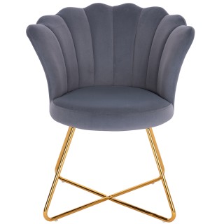 BAKAJI Πολυθρόνα Καρέκλα Χαλάρωσης με Πλάτη και Κάθισμα από Γκρι Β... BAKAJI Πολυθρόνα Καρέκλα Χαλάρωσης με Πλάτη και Κάθισμα από Γκρι Β...