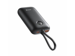 SWISSTEN Φορητός Φορτιστής Voltbox 35 W 10,000 mAh με Ενσωματωμένα ...