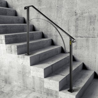 Κουπαστή Αψίδα #3 για 3 ή 4 Σκαλοπάτια Μαύρο Ματ LTFS3H4BHSGM00001V0 Κουπαστή Αψίδα #3 για 3 ή 4 Σκαλοπάτια Μαύρο Ματ LTFS3H4BHSGM00001V0