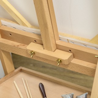 Vinsetto Ρυθμιζόμενο Καβαλέτο Ζωγραφικής με Συρτάρι, από Οξιά, 43.5...