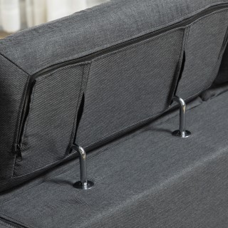 Τριθέσιος Γωνιακός Υφασμάτινος Καναπές HOMCOM με Ρυθμιζόμενα Προσκέ... Τριθέσιος Γωνιακός Υφασμάτινος Καναπές HOMCOM με Ρυθμιζόμενα Προσκέ...