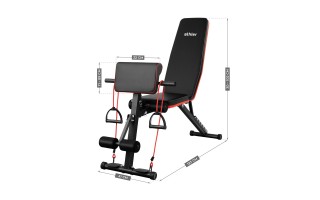 Athler Πολυμορφικός Πάγκος Γυμναστικής 143 x 50 x 50 εκ. Gorilla 5....