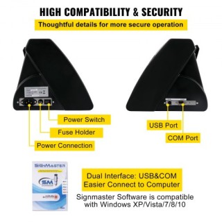 VEVOR Κοπτικό Βινυλίου 1350mm με Οθόνη LED και Οπτικό Μάτι  KZJRJBZ...