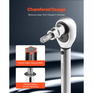 VEVOR Σετ Καρυδάκια Torx Εξωτερικά 60 Τεμαχίων S2 Κράμα Χάλυβα Cr-V... VEVOR Σετ Καρυδάκια Torx Εξωτερικά 60 Τεμαχίων S2 Κράμα Χάλυβα Cr-V...