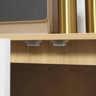 HOMCOM Μοντέρνα έπιπλα πολλαπλών χρήσεων από μοριοσανίδες και ξύλο ...