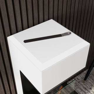 Επιδαπέδιο τζάκι βιοαιθανόλης HOMCOM με καυστήρα 1,2L και γυάλινο π... Επιδαπέδιο τζάκι βιοαιθανόλης HOMCOM με καυστήρα 1,2L και γυάλινο π...