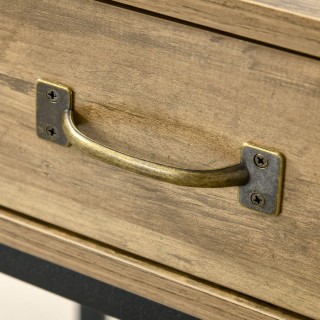 Τραπέζι κονσόλας HOMCOM Vintage Hallway σε μεταλλικό και ξύλο Τραπε... Τραπέζι κονσόλας HOMCOM Vintage Hallway σε μεταλλικό και ξύλο Τραπε...