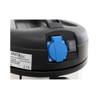 Βιομηχανική Ηλεκτρική Σκούπα Υγρών και Στερεών 20 Lt 1200 W Kraft&D... Βιομηχανική Ηλεκτρική Σκούπα Υγρών και Στερεών 20 Lt 1200 W Kraft&D...