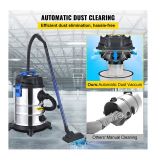 Βιομηχανική Ηλεκτρική Σκούπα Υγρών και Στερεών 25 Lt 1200 W VEVOR G... Βιομηχανική Ηλεκτρική Σκούπα Υγρών και Στερεών 25 Lt 1200 W VEVOR G...