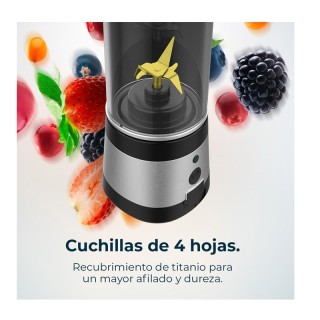 Μπλέντερ για Smoothie 400 ml Cecotec WanderlustMix USB CEC-04396 Μπλέντερ για Smoothie 400 ml Cecotec WanderlustMix USB CEC-04396