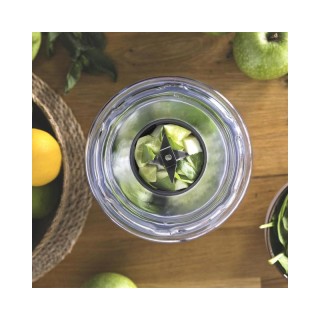 Μπλέντερ για Smoothies με 2 Κανάτες/Ποτήρια 600 ml και Μύλο Άλεσης ...