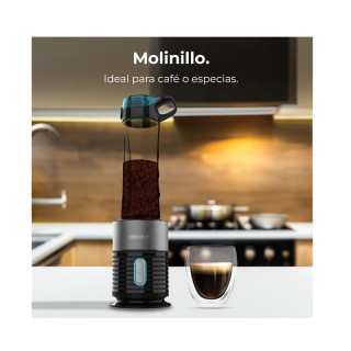 Μπλέντερ για Smoothies με 2 Κανάτες/Ποτήρια 600 ml και Μύλο Άλεσης ...