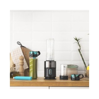 Μπλέντερ για Smoothies με 2 Κανάτες/Ποτήρια 600 ml και Μύλο Άλεσης ...