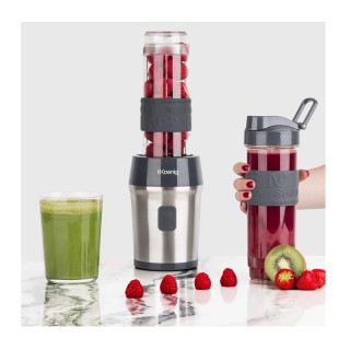 Μπλέντερ με 2 Κανάτες - Ποτήρια Χρώματος Μαύρο H.Koenig SMOO9 Μπλέντερ με 2 Κανάτες - Ποτήρια Χρώματος Μαύρο H.Koenig SMOO9