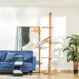 Δέντρο Γάτας / Ονυχοδρόμιο με 4 Επίπεδα και Ρυθμιζόμενο Ύψος  43x27...