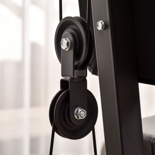 HOMCOM Fitness Station for Home and Professional Workout, Steel Mul... HOMCOM Fitness Station for Home and Professional Workout, Steel Mul...