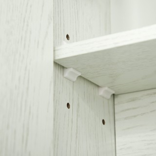 kleankin Ντουλάπα καθρέφτη μπάνιου με ρυθμιζόμενα ράφια, 3 πόρτες κ... kleankin Ντουλάπα καθρέφτη μπάνιου με ρυθμιζόμενα ράφια, 3 πόρτες κ...