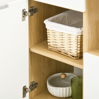 HOMCOM Νεοπιάνι Κουζίνα με Ντουλάπες, Συρτάρια, Ρυθμιζόμενα Ράφια κ... HOMCOM Νεοπιάνι Κουζίνα με Ντουλάπες, Συρτάρια, Ρυθμιζόμενα Ράφια κ...