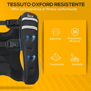 Αναπνεύσιμο γιλέκο 10 κιλών Soozier με τσέπη αποθήκευσης και ιμάντε...