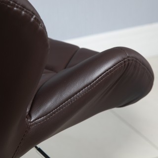 HOMCOM Σετ 2 περιστρεφόμενα σκαμπό μπαρ με ρυθμιζόμενο ύψος, κάλυμμ...