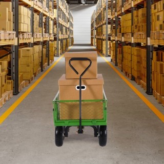 VEVOR Ατσάλινο Καρότσι Κήπου 900lbs Βαρέως Τύπου με Ρόδες 10in ZXHY... VEVOR Ατσάλινο Καρότσι Κήπου 900lbs Βαρέως Τύπου με Ρόδες 10in ZXHY...