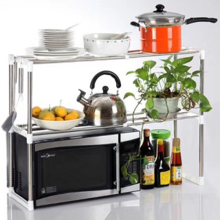 BAKAJI Επεκτάσιμο Ράφι για Φούρνο Μικροκυμάτων, Επεκτάσιμο Ράφι Κο... BAKAJI Επεκτάσιμο Ράφι για Φούρνο Μικροκυμάτων, Επεκτάσιμο Ράφι Κο...