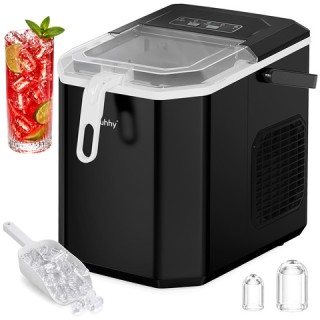 Ruhhy Παγομηχανή Black 1,2L, 12 kg/24ωρο, Ταχεία Παραγωγή Πάγου 27708 Ruhhy Παγομηχανή Black 1,2L, 12 kg/24ωρο, Ταχεία Παραγωγή Πάγου 27708