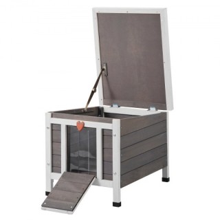 Ξύλινο Σπίτι Γάτας VEVOR με Στέγη & Πόρτες PVC XJSMZMBHSDCSJURR1V0 Ξύλινο Σπίτι Γάτας VEVOR με Στέγη & Πόρτες PVC XJSMZMBHSDCSJURR1V0