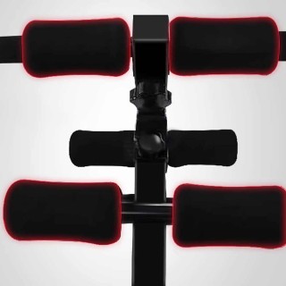 BAKAJI Πτυσσόμενος ρυθμιζόμενος πάγκος προπόνησης κοιλιακών ασκήσε... BAKAJI Πτυσσόμενος ρυθμιζόμενος πάγκος προπόνησης κοιλιακών ασκήσε...