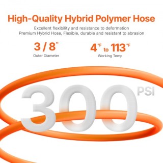 VEVOR  Αναδιπλούμενος Σωλήνας Αέρα 3/8 x 50 300 PSI  FBSKQRGJP50YKB...