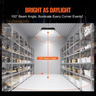 VEVOR LED Φωτιστικό Οροφής 150W 16500LM 5000K IP65 Εξωτερικού Χώρου... VEVOR LED Φωτιστικό Οροφής 150W 16500LM 5000K IP65 Εξωτερικού Χώρου...