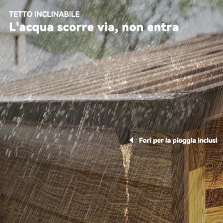 Outsunny Αποθήκη Κήπου με Συρόμενες Πόρτες, 2.3x1.5x2 μ, Καφέ 845-1... Outsunny Αποθήκη Κήπου με Συρόμενες Πόρτες, 2.3x1.5x2 μ, Καφέ 845-1...