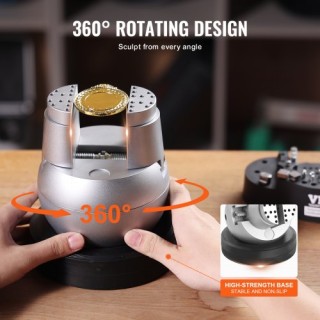 VEVOR Μπάλα Βάση 5 για Χάραξη, 360° Περιστροφή, 69 Εξαρτήματα για Κ...