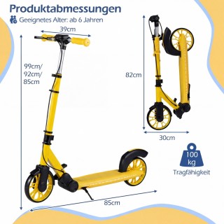 Costway Αναδιπλούμενο Πατίνι με 2 Φωτιζόμενους Τροχούς, Σταντ και Ρ... Costway Αναδιπλούμενο Πατίνι με 2 Φωτιζόμενους Τροχούς, Σταντ και Ρ...