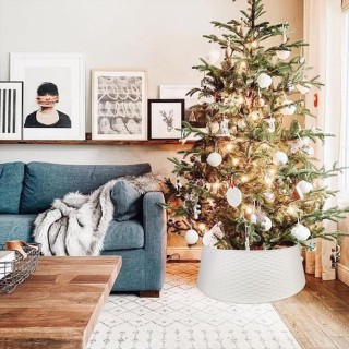 BAKAJI  Κάλυμμα βάσης Χριστουγεννιάτικου δέντρου Διάμετρος 73-60 εκ...