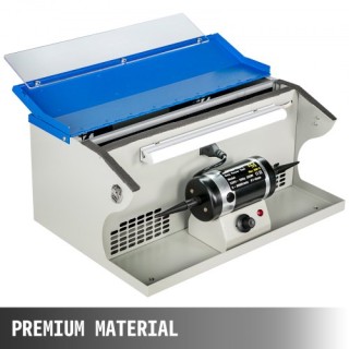 Μηχανή Γυαλίσματος Κοσμημάτων VEVOR με Συλλέκτη Σκόνης SSPGJ000000... Μηχανή Γυαλίσματος Κοσμημάτων VEVOR με Συλλέκτη Σκόνης SSPGJ000000...