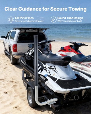 VEVOR Οδηγοί Ρυμουλκούμενου Σκάφους, Ρυθμιζόμενοι Οδηγοί με Σωλήνες...