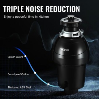 VEVOR  Απορριμματοφάγος 1 HP 3960 RPM EZ Connect  GDLJCLQ1HPZLCUQZ7V2