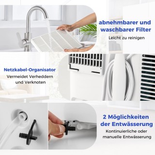 Costway Φορητό κλιματιστικό 14000BTU με σωλήνα εξαγωγής, θέρμανση ... Costway Φορητό κλιματιστικό 14000BTU με σωλήνα εξαγωγής, θέρμανση ...