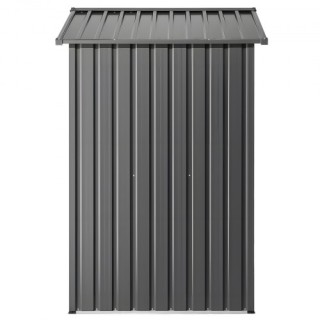 VEVOR Μεταλλική Αποθήκη Κήπου 6x4 FT με 4 Αεραγωγούς, Γκρι GJF64FTH...