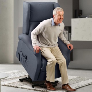 BAKAJI Ηλεκτρική Μηχανοκίνητη Πολυθρόνα Ανύψωσης και Κλίσης Υφασμά... BAKAJI Ηλεκτρική Μηχανοκίνητη Πολυθρόνα Ανύψωσης και Κλίσης Υφασμά...