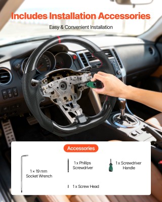 VEVOR Τιμόνι D-Type από Ανθρακονήματα για Nissan 370Z (2008-2020), ... VEVOR Τιμόνι D-Type από Ανθρακονήματα για Nissan 370Z (2008-2020), ...