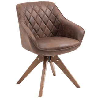 Shally Dogan Καφέ Καρέκλα Τραπεζαρίας Πολυθρόνα Γραφείου σε Ύφασμα... Shally Dogan Καφέ Καρέκλα Τραπεζαρίας Πολυθρόνα Γραφείου σε Ύφασμα...