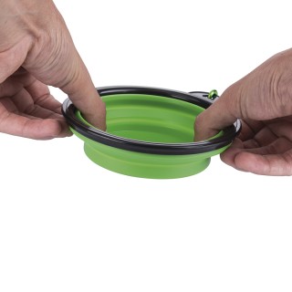 Galileo Πτυσσόμενο Μπολ Κατοικιδίων από Πράσινη Καουτσούκ της Duppi...