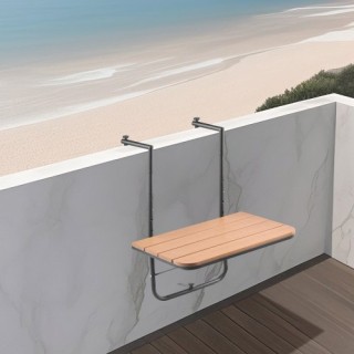 VEVOR Μπαλκόνι Τραπέζι Κρεμαστό Ρυθμιζόμενο 25 x 24 in FXGZSM25INCH...