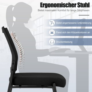 Costway Εργονομικές Καρέκλες Αναμονής με Διχτυωτή Πλάτη και Μαλακή ... Costway Εργονομικές Καρέκλες Αναμονής με Διχτυωτή Πλάτη και Μαλακή ...