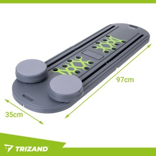 Trizand Πολυλειτουργική Σανίδα Γυμναστικής Pilates Board 97x35 εκ. ...