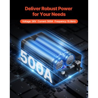 VEVOR Ελεγκτής Καροτσιού Γκολφ 36V 500A για Club Car 1205-117/1205M...